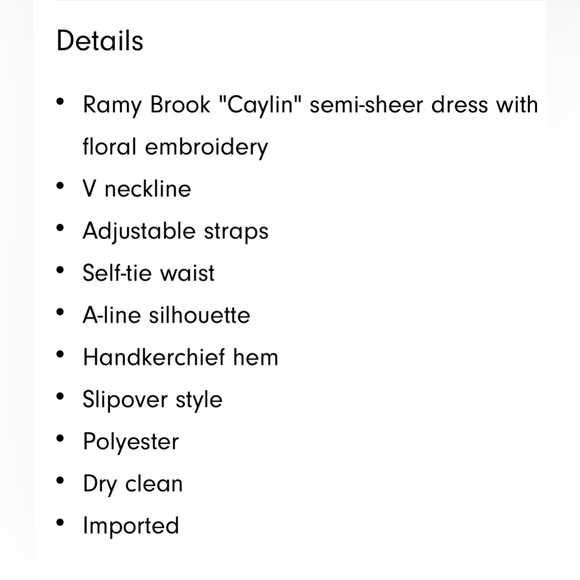 Ramy Brook Caylin Dress - Picture 12 of 12